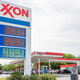 Gas prices at an Exxon Station in Houston, Texas on July 29.